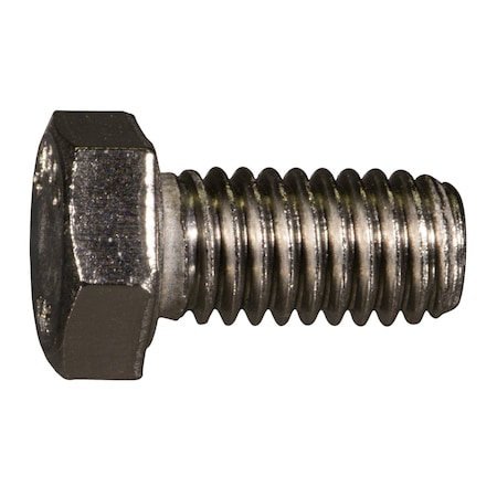 Midwest Fastener 316, 3/8"-16 Hex Head Cap Screw, Plain Stainless Steel, 3/4 in L, 8 PK 932181
